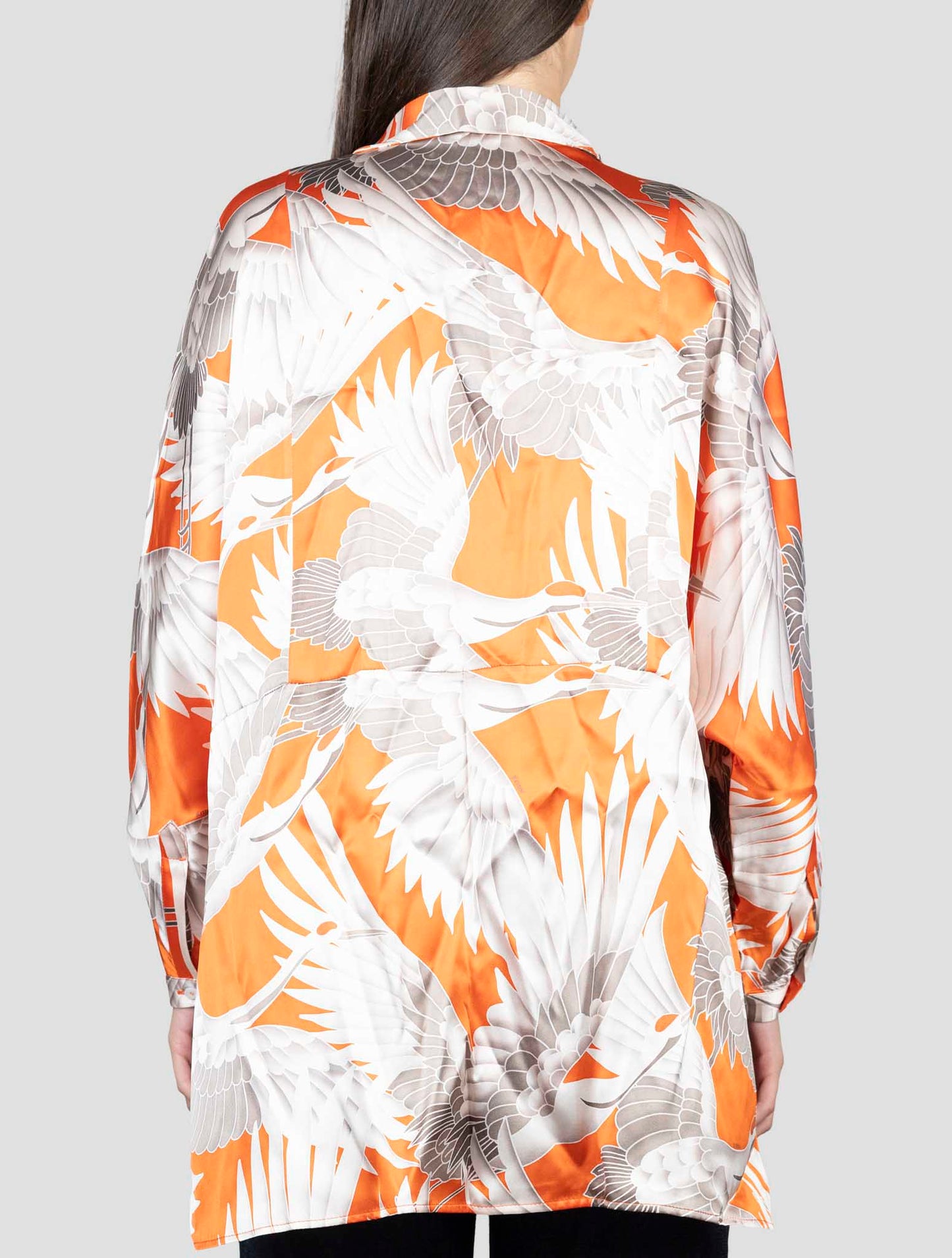 Kiton Multicolor Silk Shirt