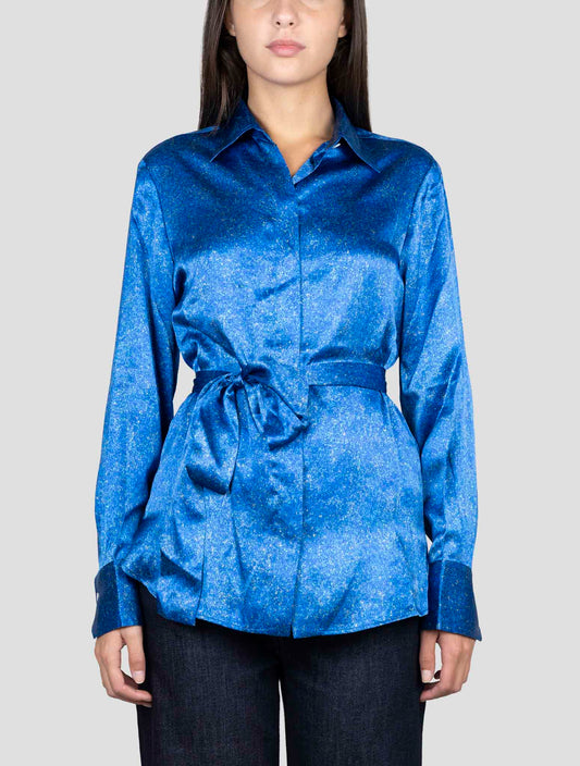 Kiton Multicolor Silk Shirt