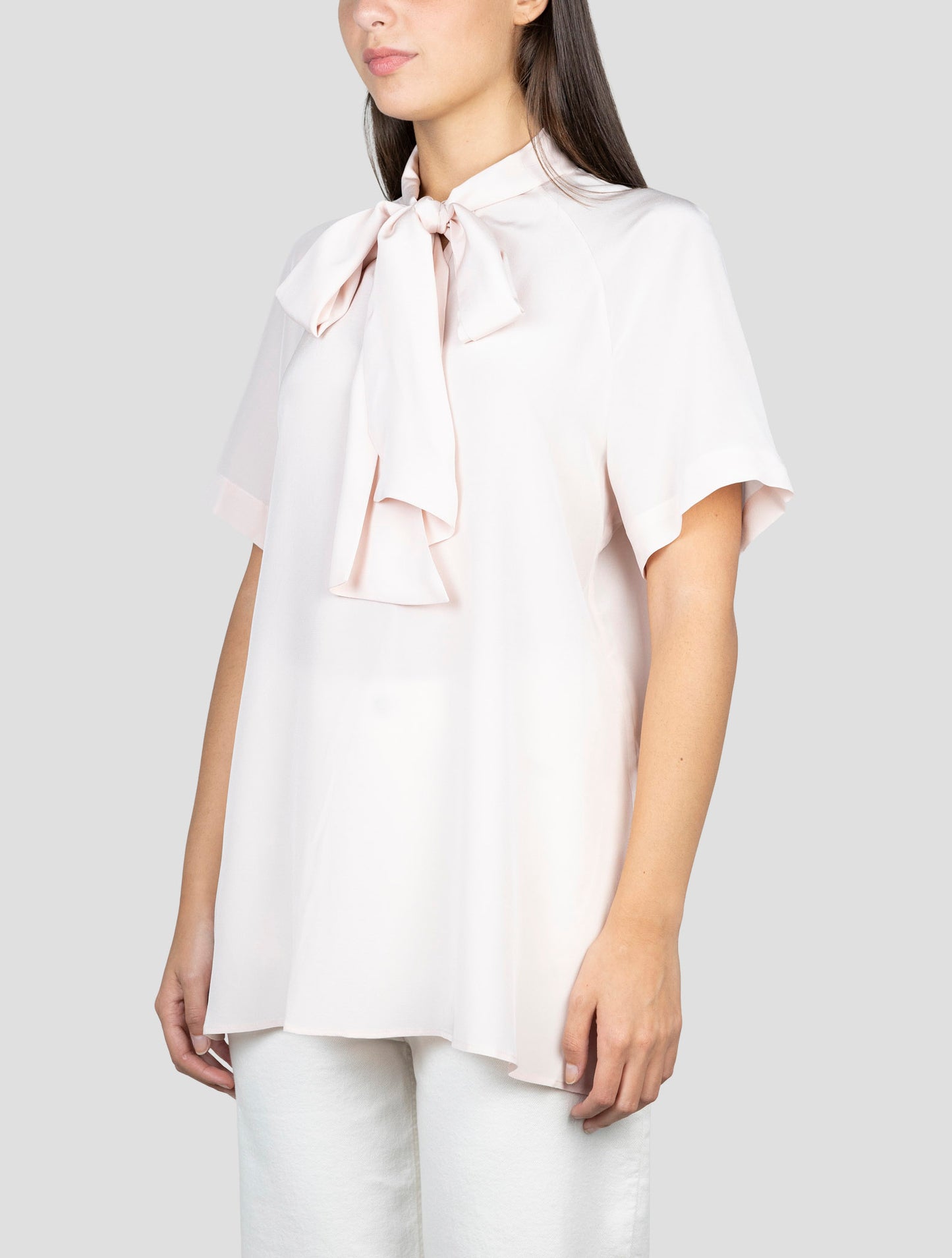 Kiton Pink Silk Shirt