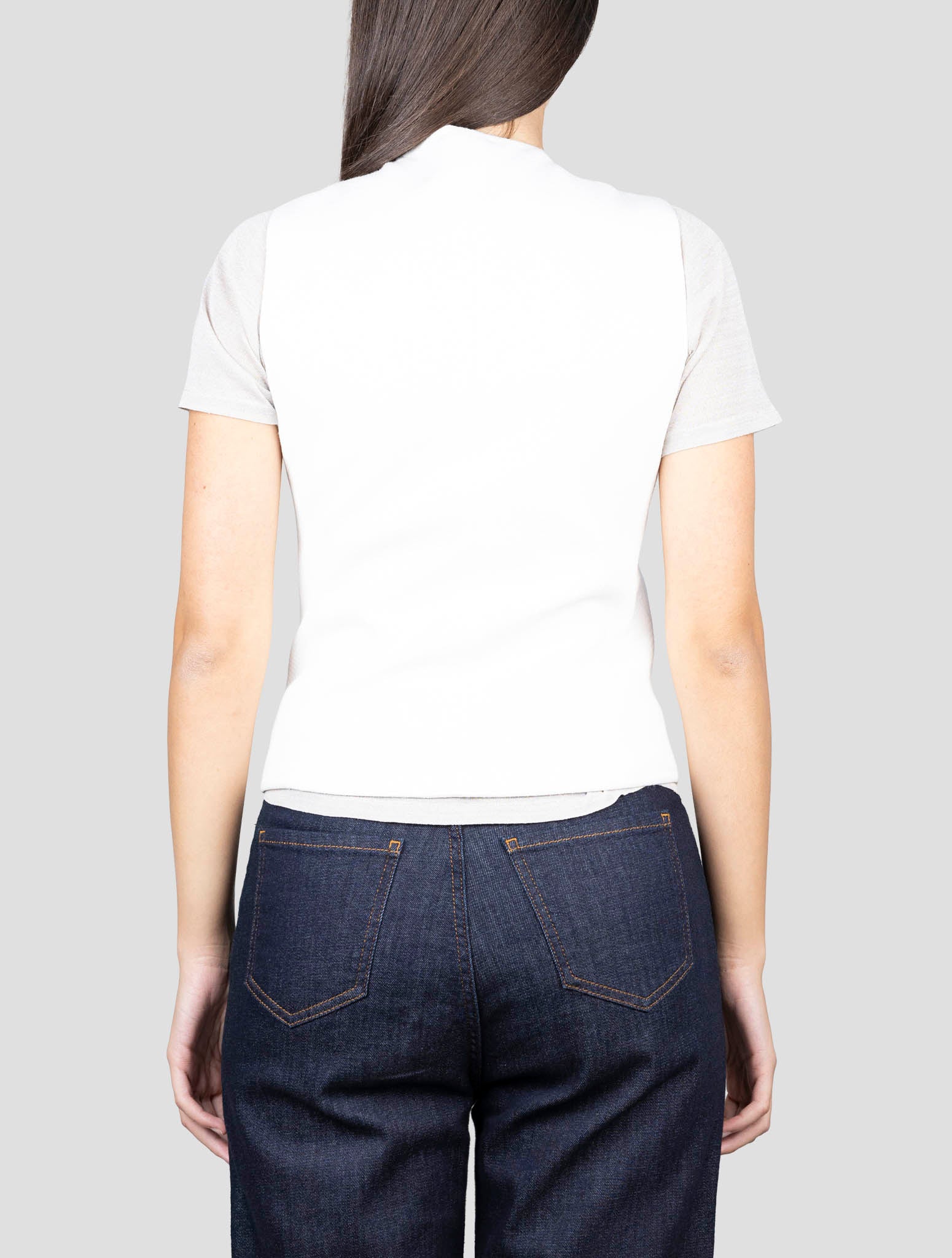 Kiton White Viscose Pa Ea Vest
