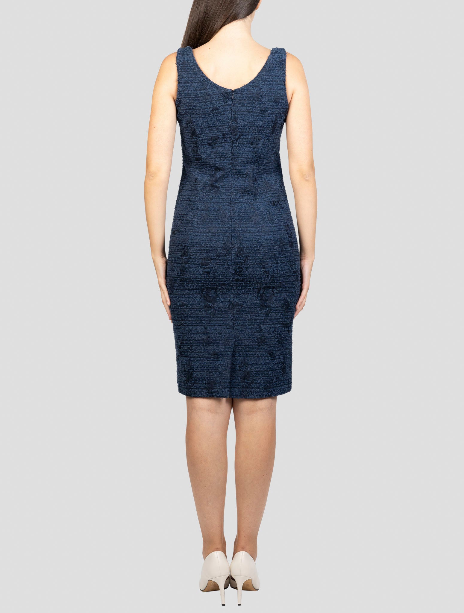 Kiton Blue Pc Cotton Pa Dress