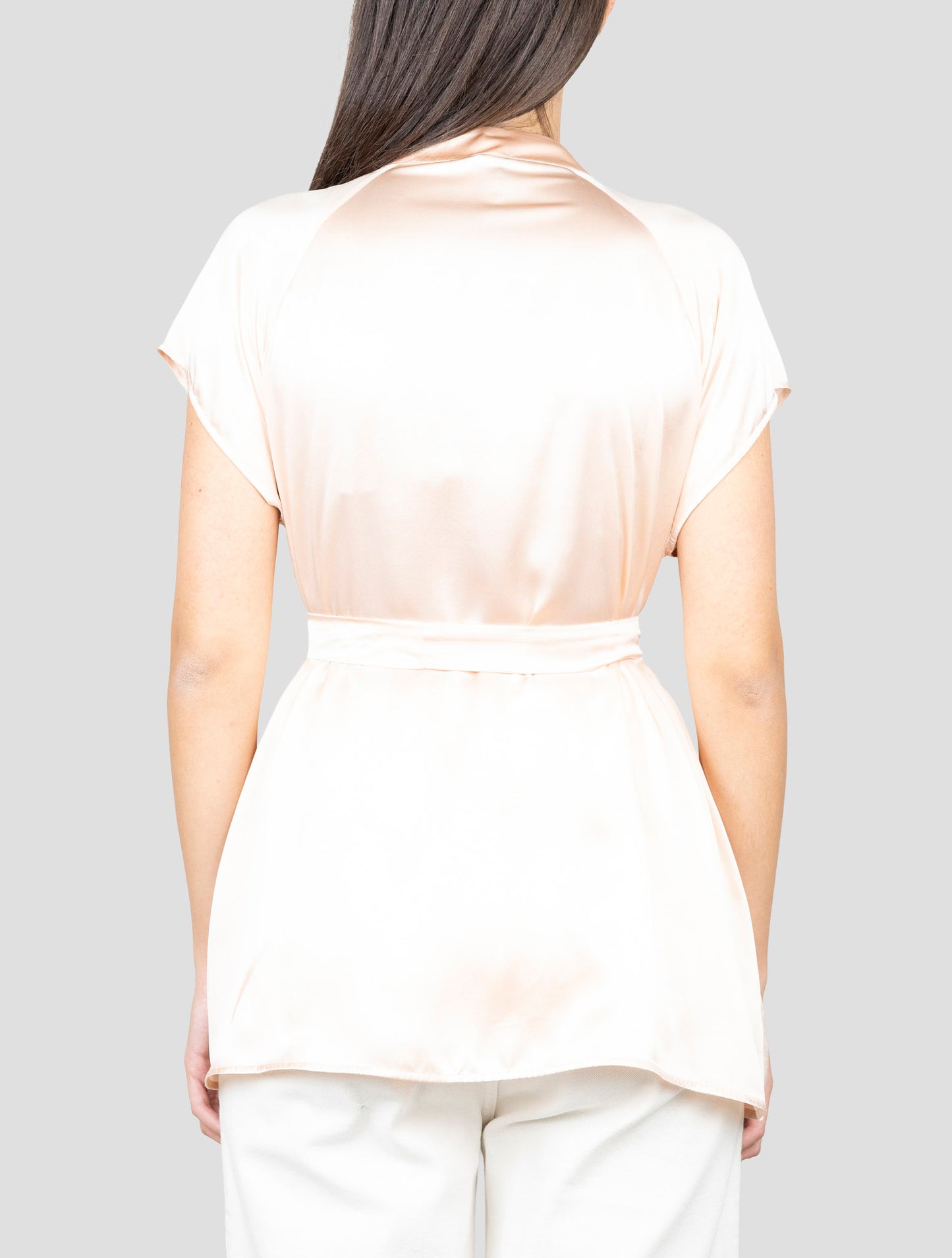 Kiton Pink Silk Shirt