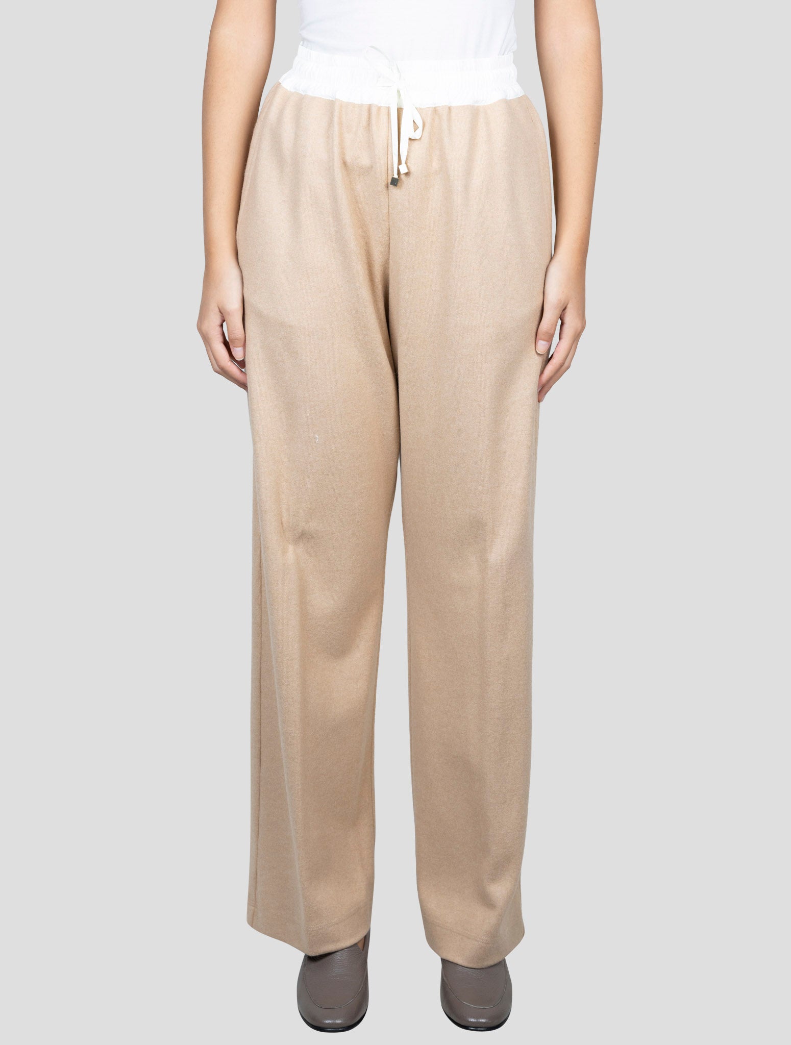 Kiton Brown Cashmere Pants