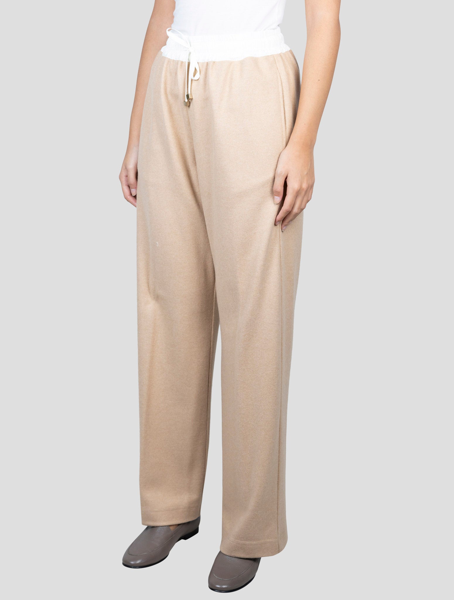 Kiton Brown Cashmere Pants