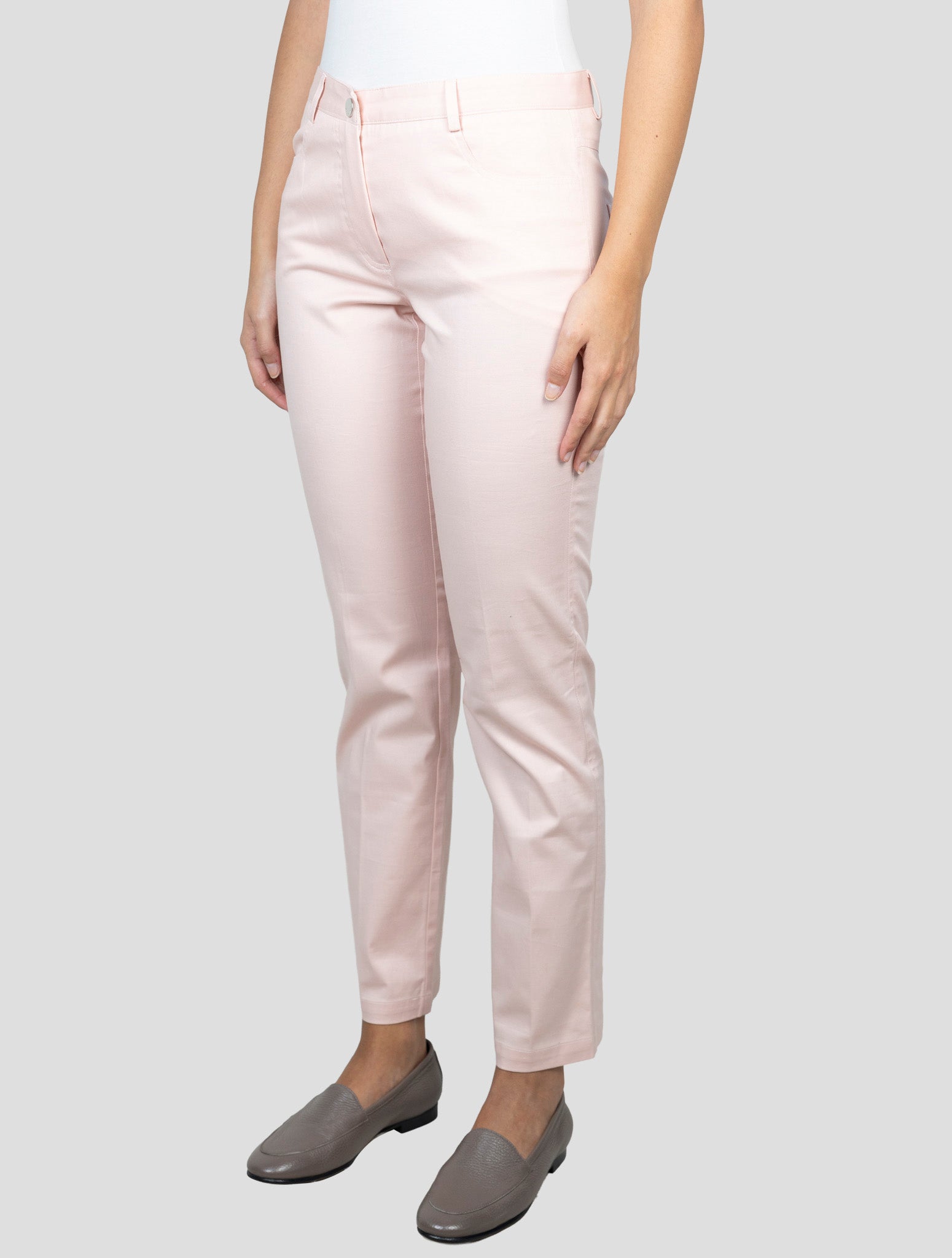 Kiton Pink Cotton Ea Pants