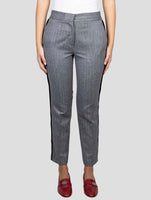 Kiton Gray Cashmere Mohair Silk Pants