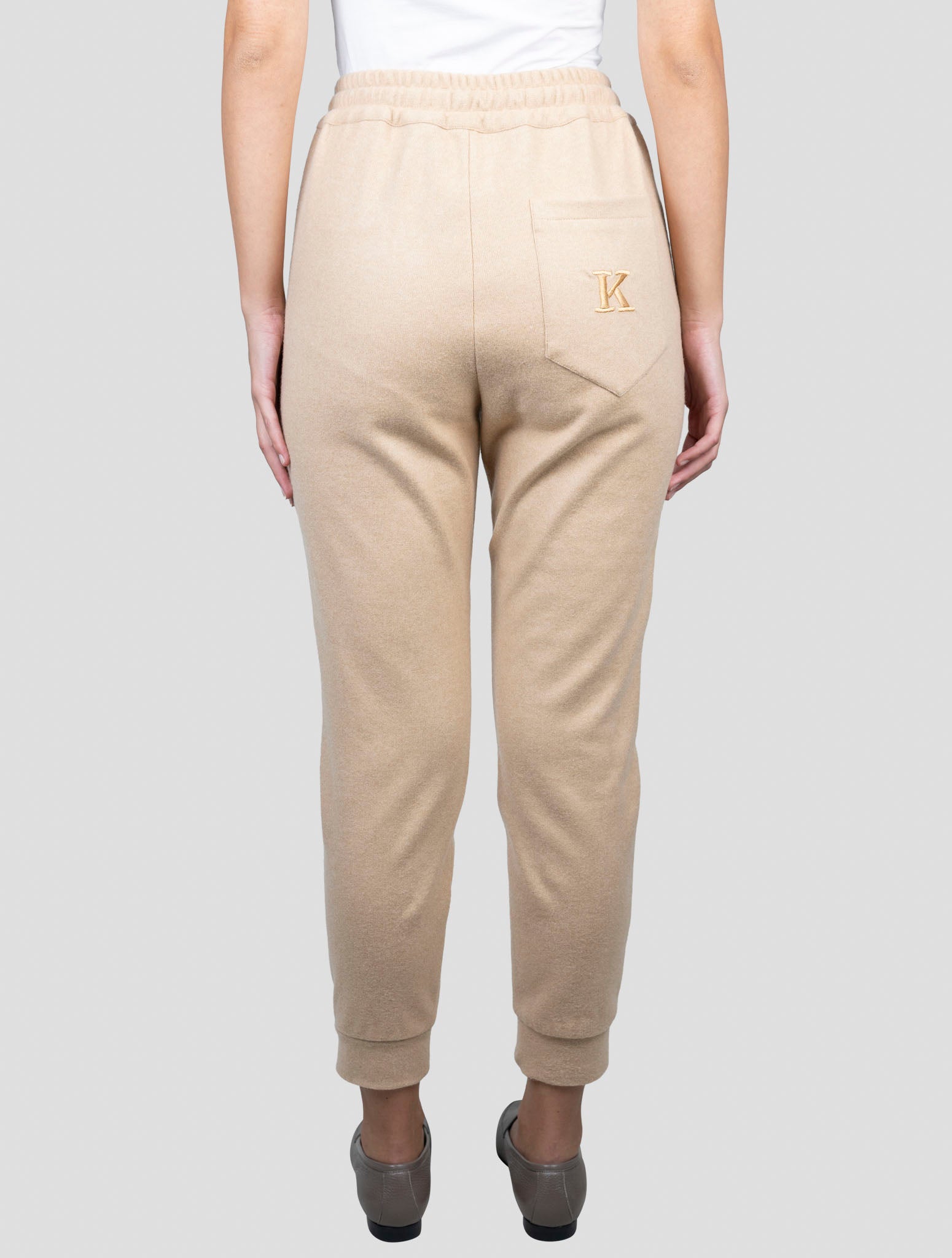 Kiton Brown Cashmere Pants