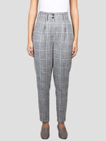 Kiton Gray Brown Wool Alpaca Pa Pants