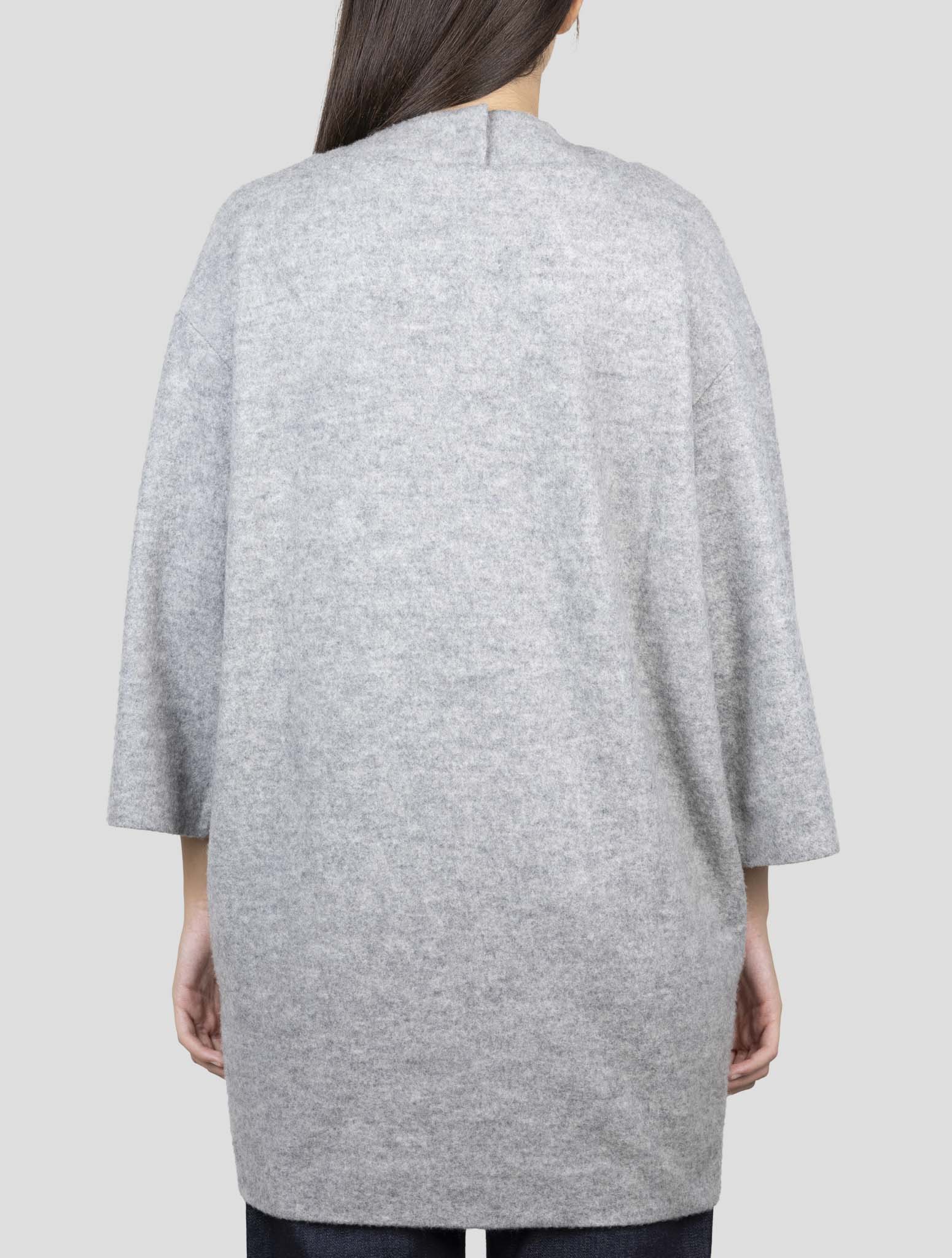 Kiton Blue White Cashmere Silk Sweater Turtleneck