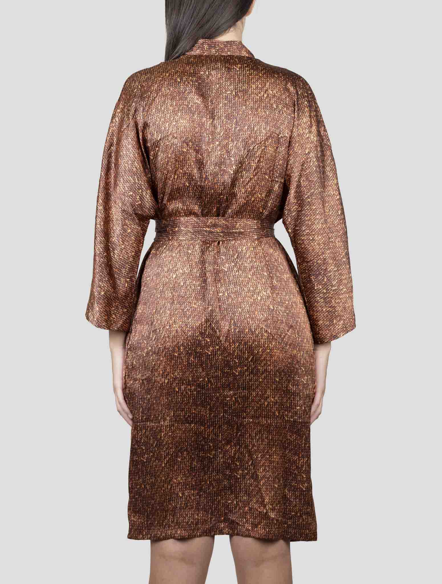 Kiton White Black Silk Dress