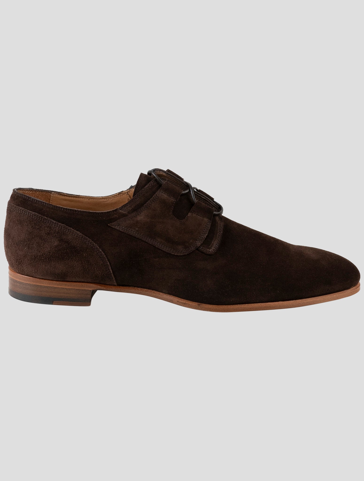 Kiton Brown Leather Dress Shoes