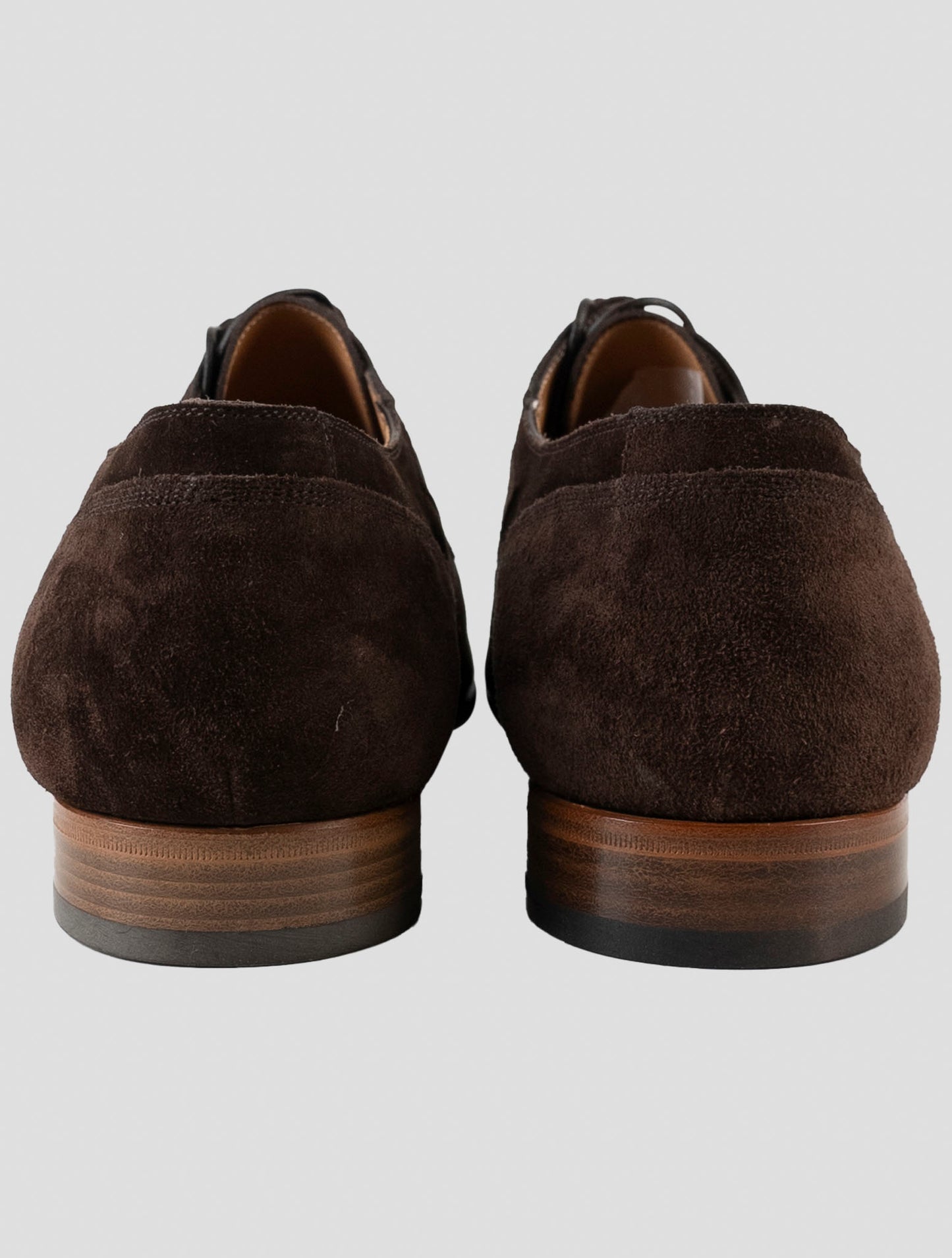 Kiton Brown Leather Dress Shoes