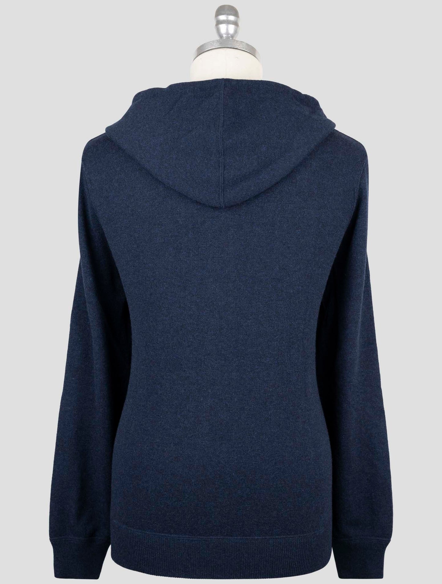 Kiton Blue Cashmere Sweater Full Zip