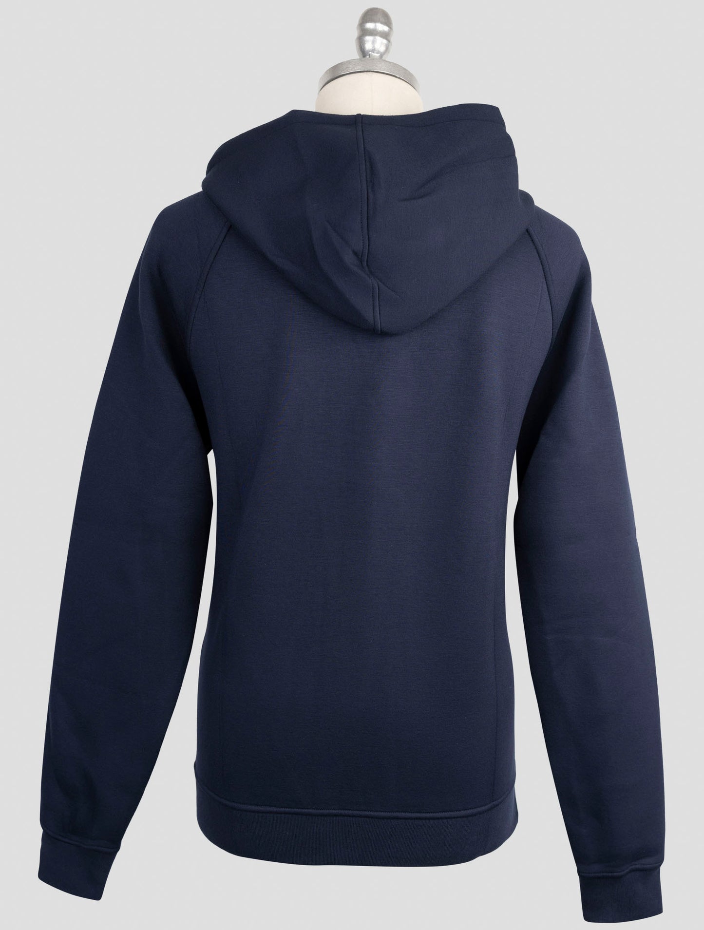 Kiton Knt Blue Viscose Ea Sweater Hoodie