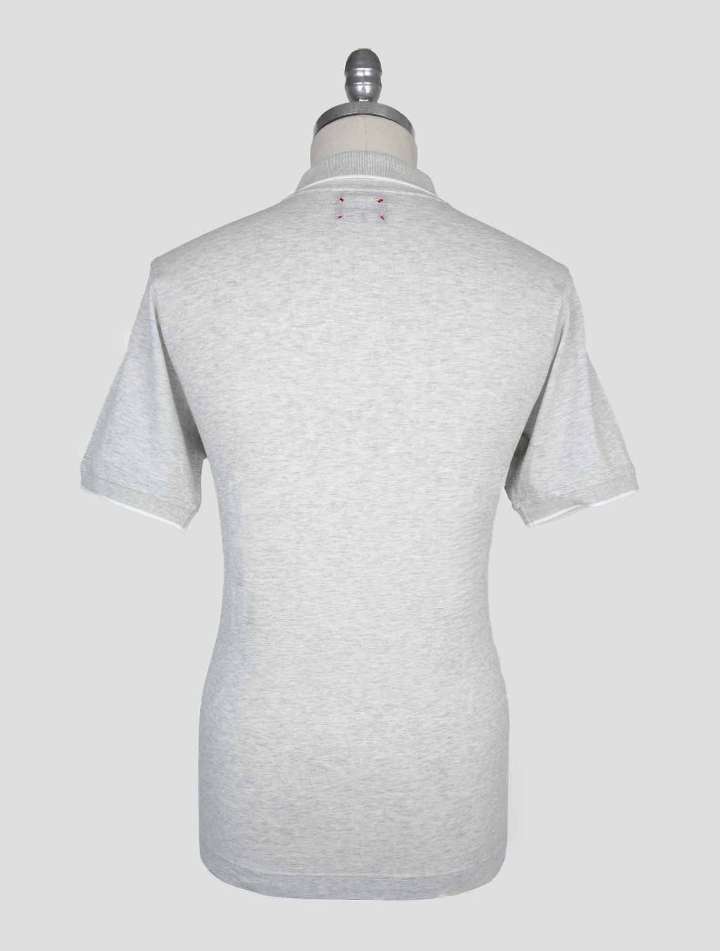 Kiton Gray Cotton Polo