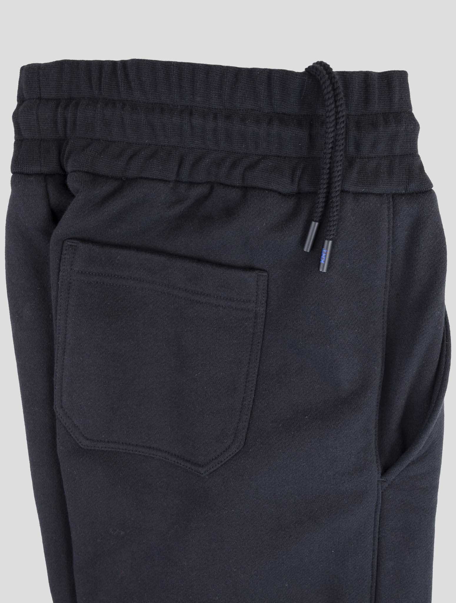 Kiton Knt Dark Blue Cotton Jogging Cargo Pants