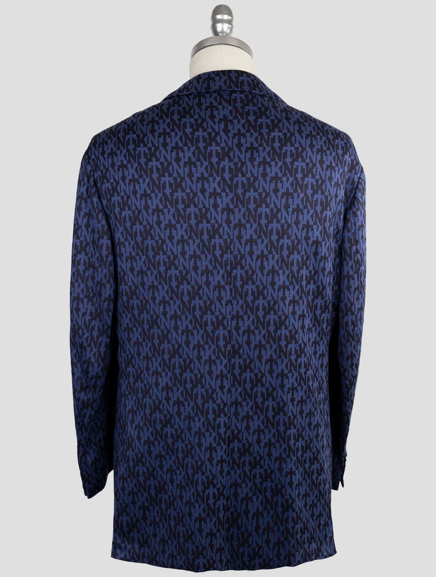 Kiton Knt Blue Cotton Cashmere Pa Blazer