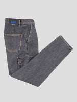 Kiton Knt Dark Gray Cotton Pe Cargo Jeans