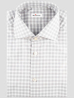 Kiton Light Gray Cotton Shirt