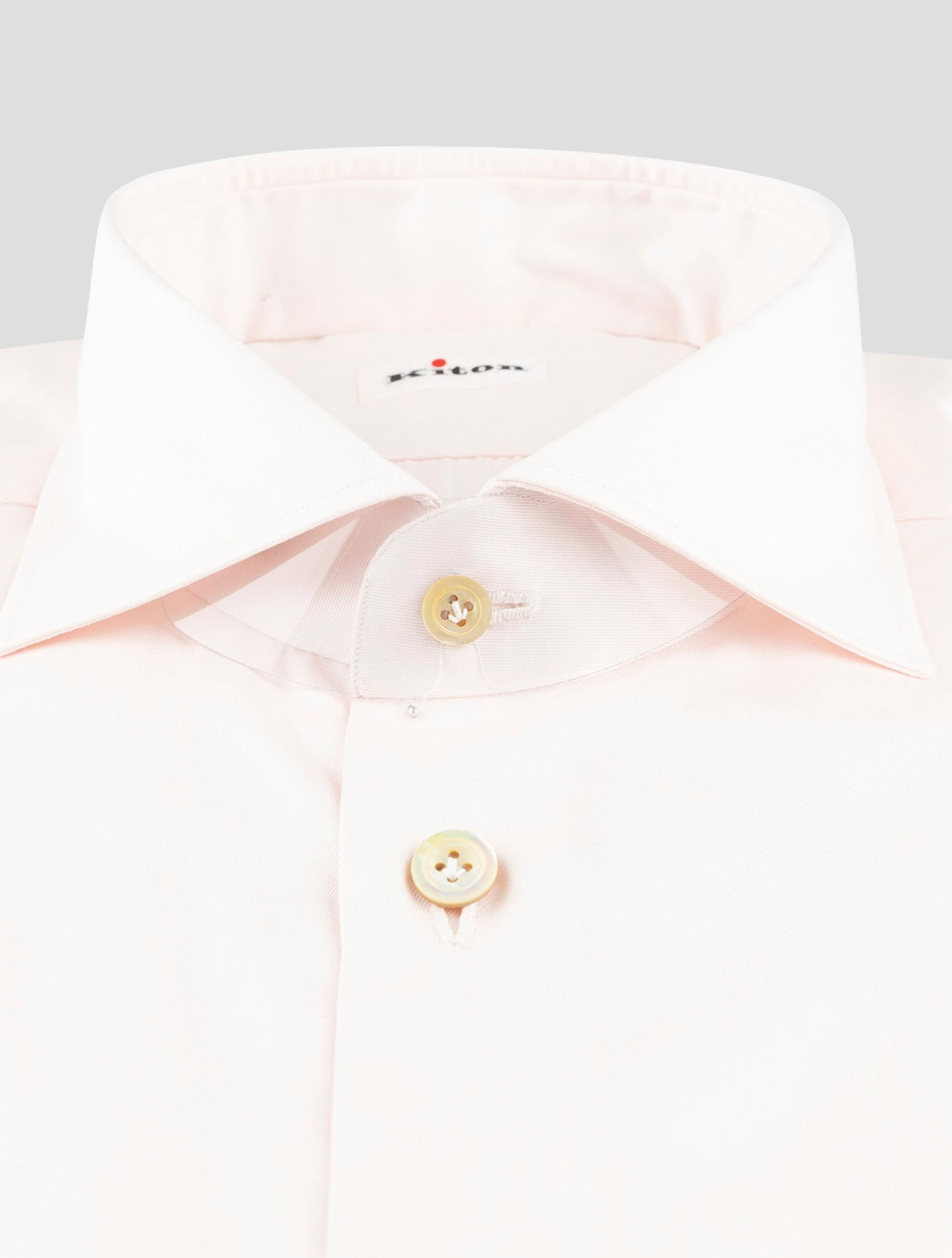 Kiton White Cotton Shirt