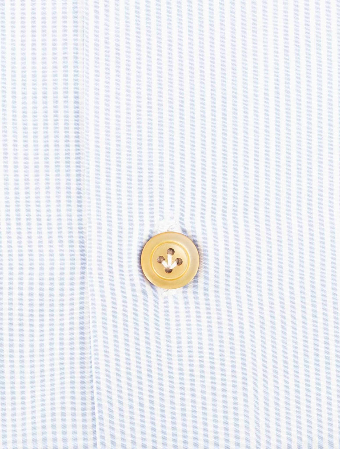 Kiton Light Blue White Cotton Shirt