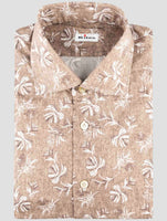Kiton Brown Cotton Ea Shirt
