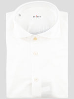 Kiton White Cotton Shirt