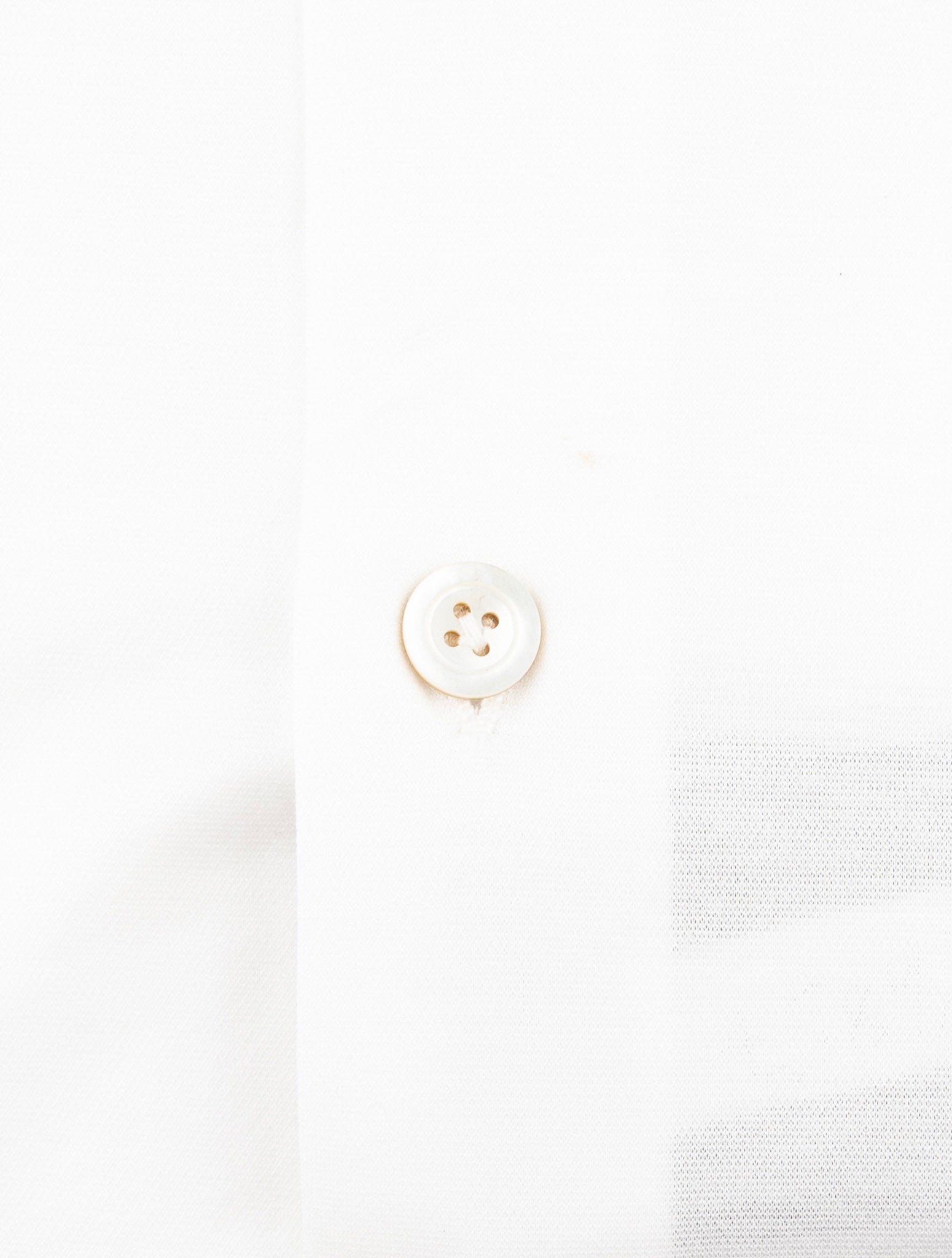 Kiton White Cotton Shirt