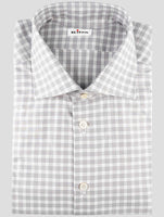 Kiton Gray Cotton Shirt