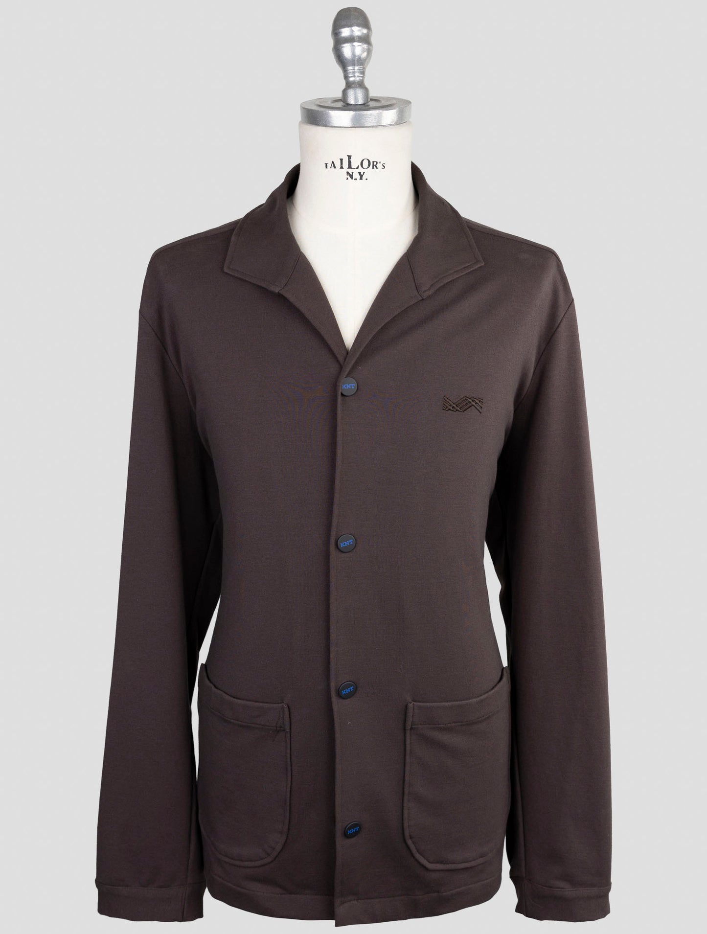 Kiton Knt Brown Cotton Ea Tracksuit