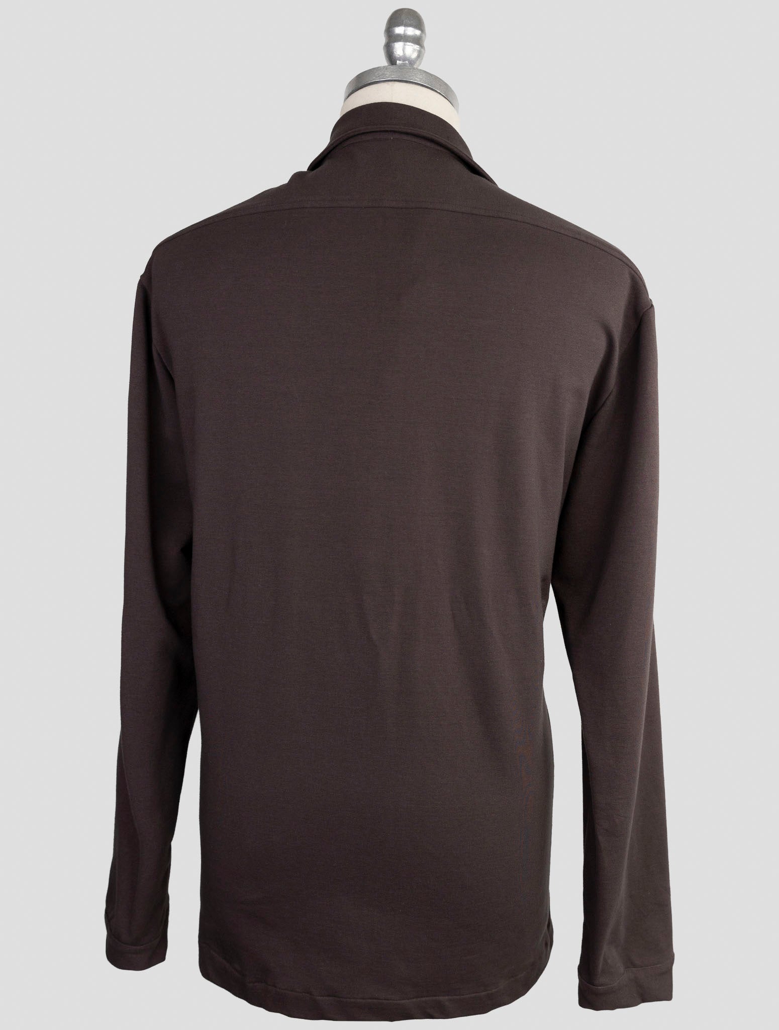 Kiton Knt Brown Cotton Ea Tracksuit