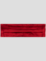 Kiton Red Silk Waistband