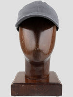 Kiton Gray Cotton Baseball Hat