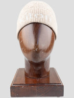 Kiton Beige Cashmere Beanie Hat