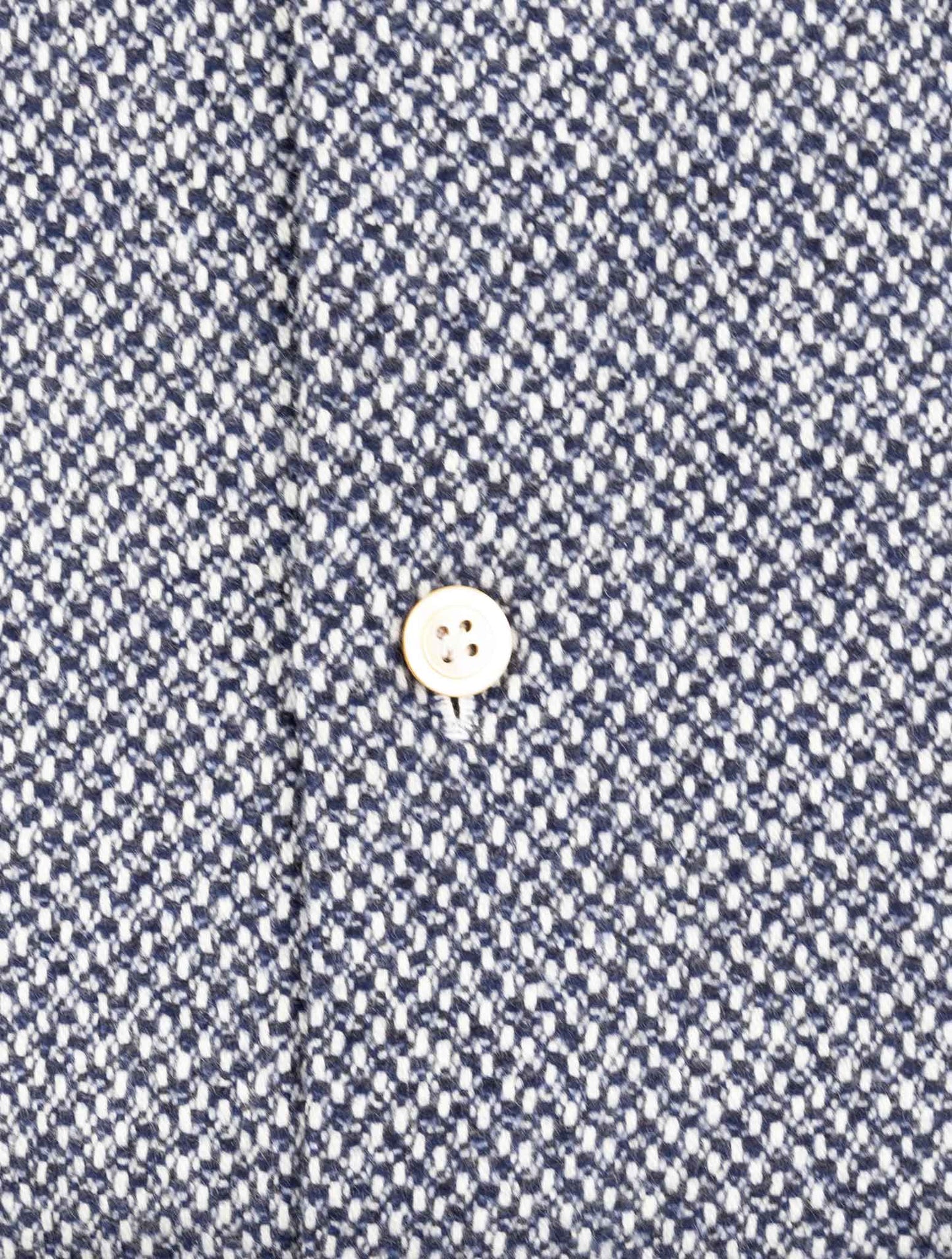 Kiton Blue Cashmere Shirt