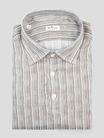 Kiton Multicolor Cotton Linen Sweater Polo
