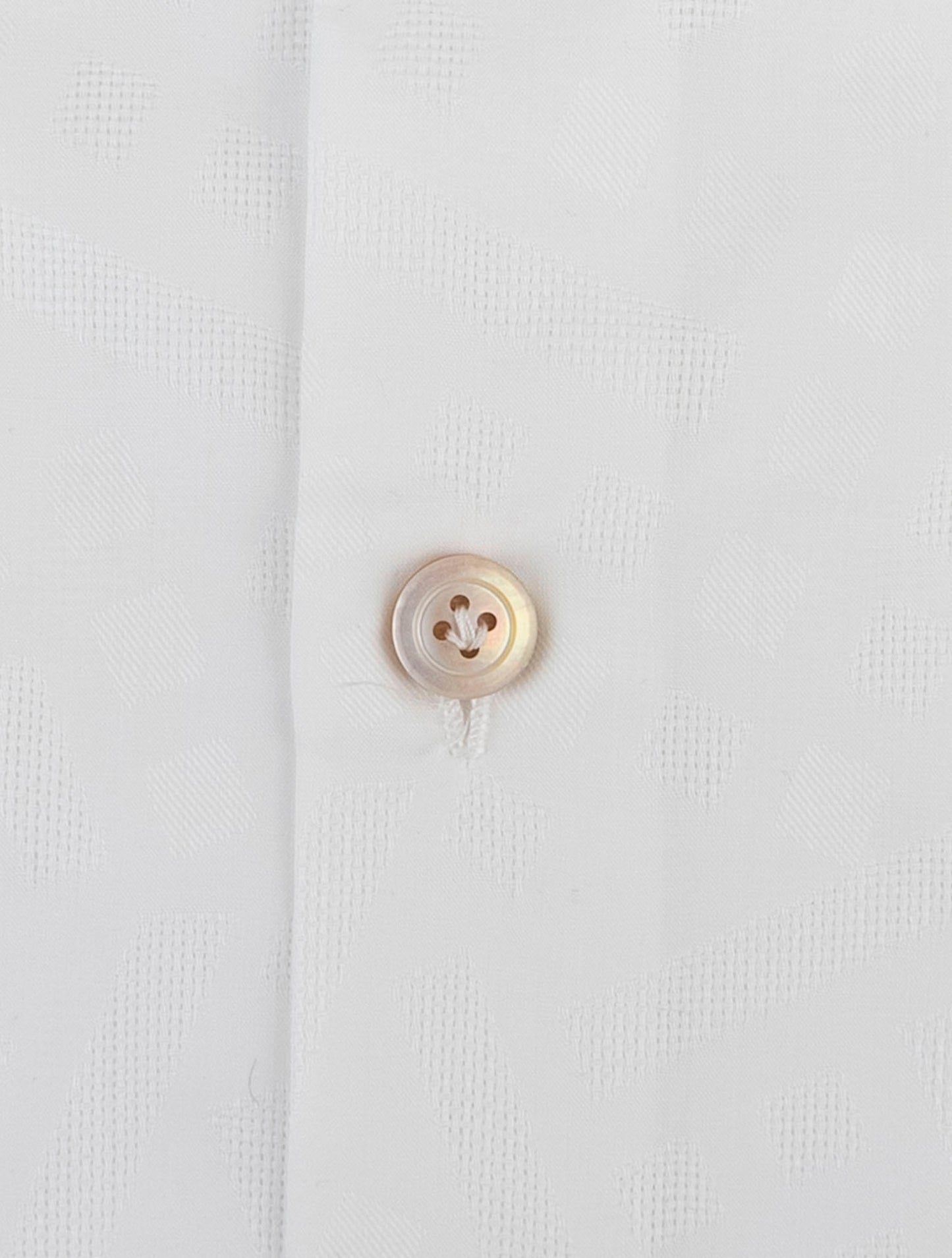 Kiton White Cotton Shirt