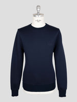 Kiton Knt Black Viscose Ea Sweater Crewneck