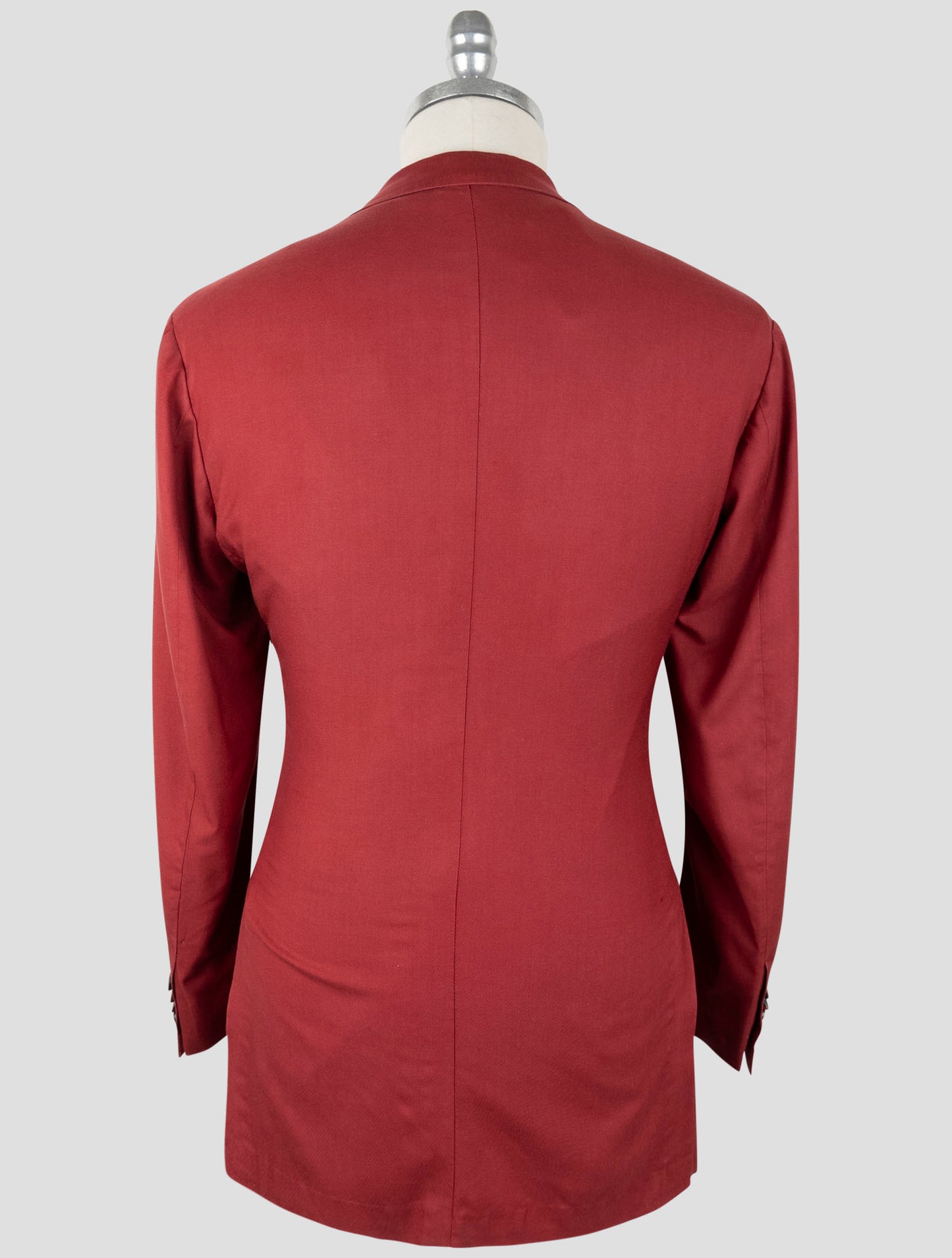 Kiton Burgundy Cashmere Blazer