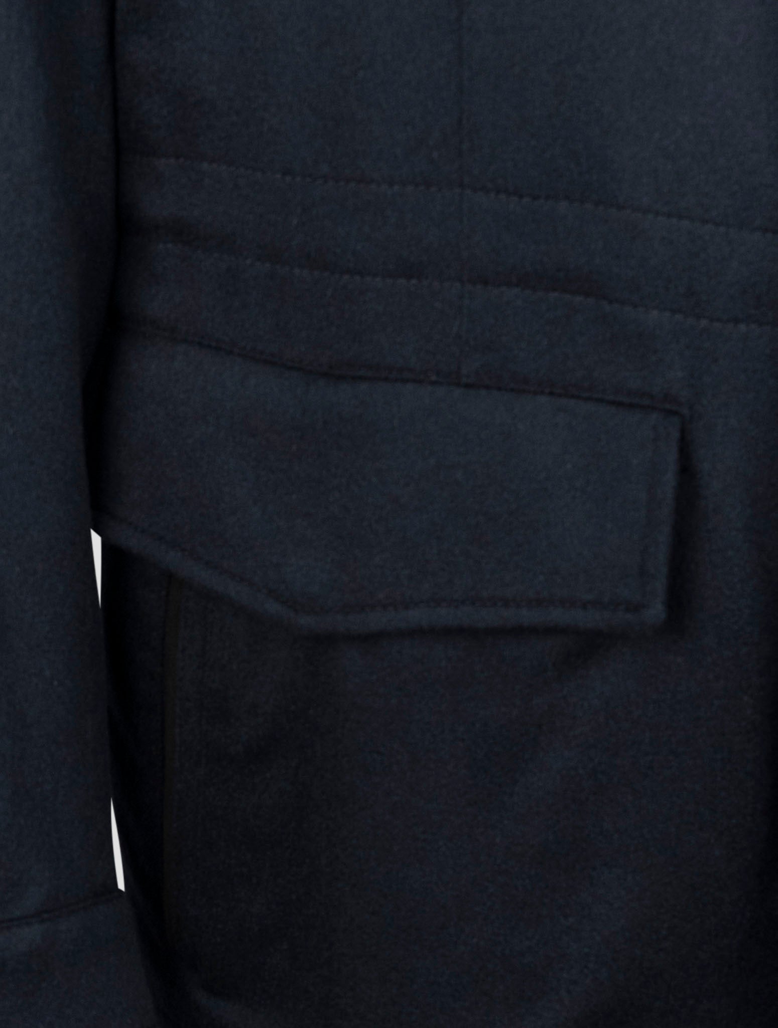 Kiton Blue Cashmere Coat