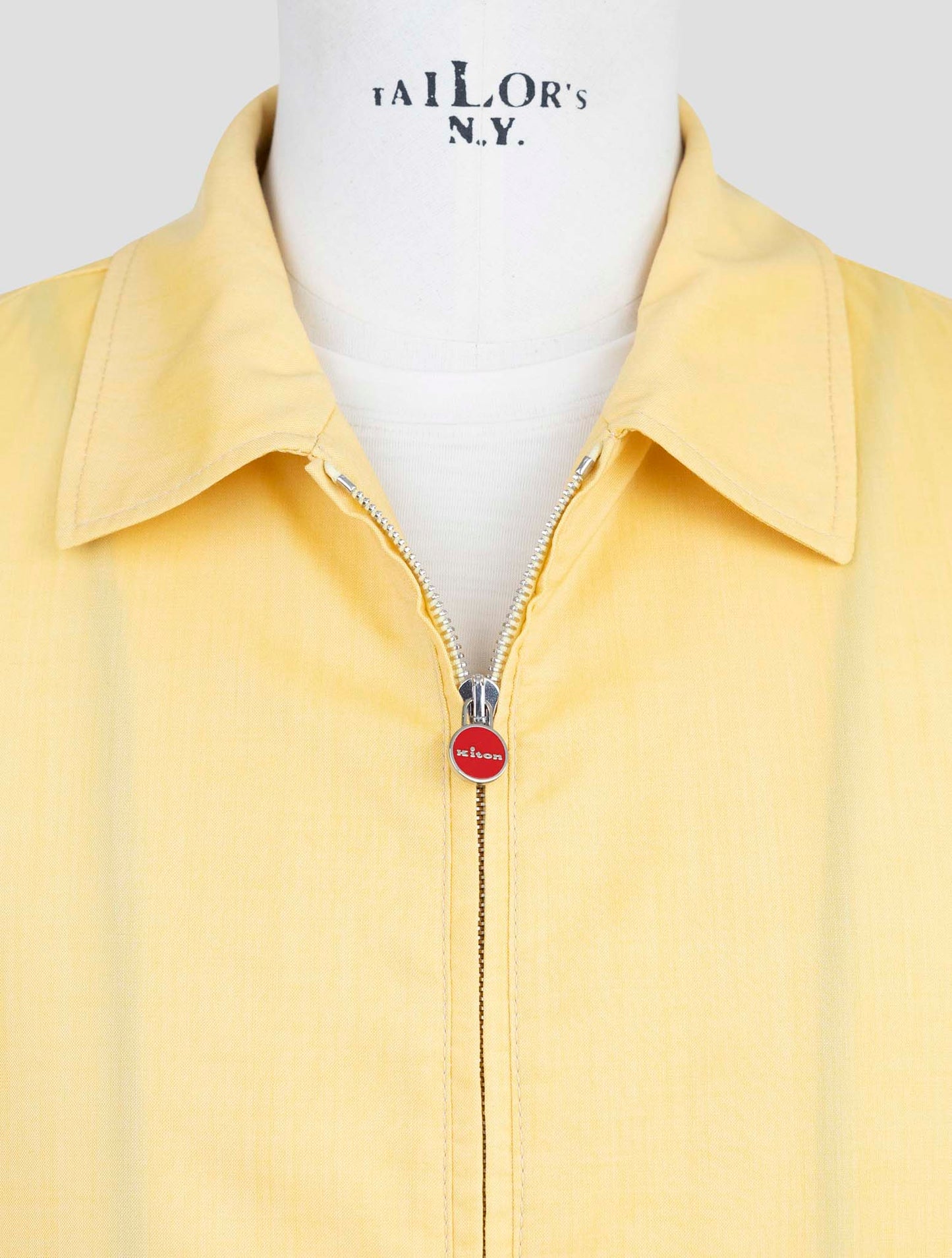 Kiton Yellow Cashmere Coat