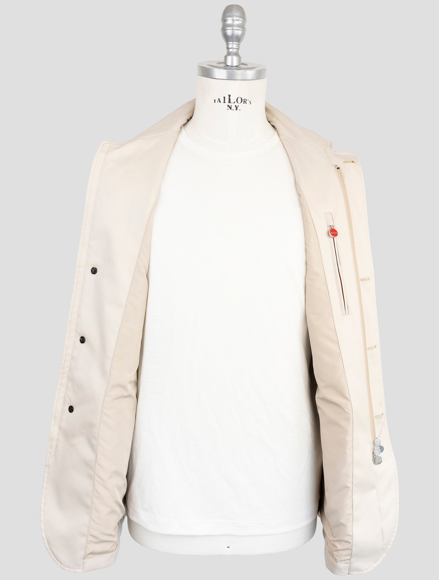 Kiton Beige Pl Coat