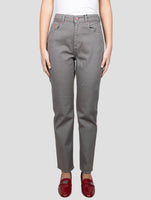 Kiton Taupe Cotton Ea Jeans