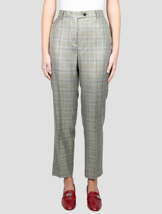 Kiton Multicolor Viscose Pants