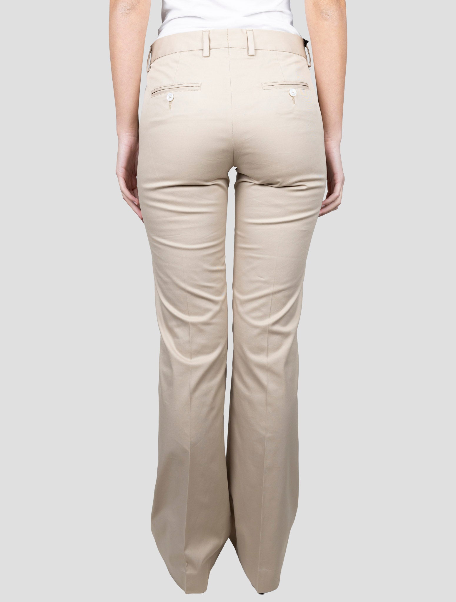 Kiton Beige cotton Ea Pants