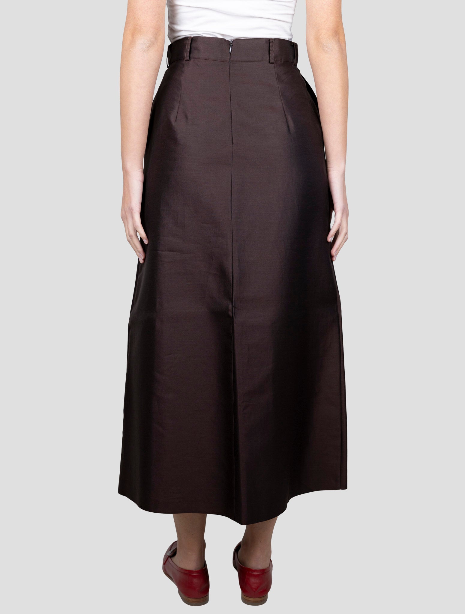 Kiton Brown Silk Cotton Pants