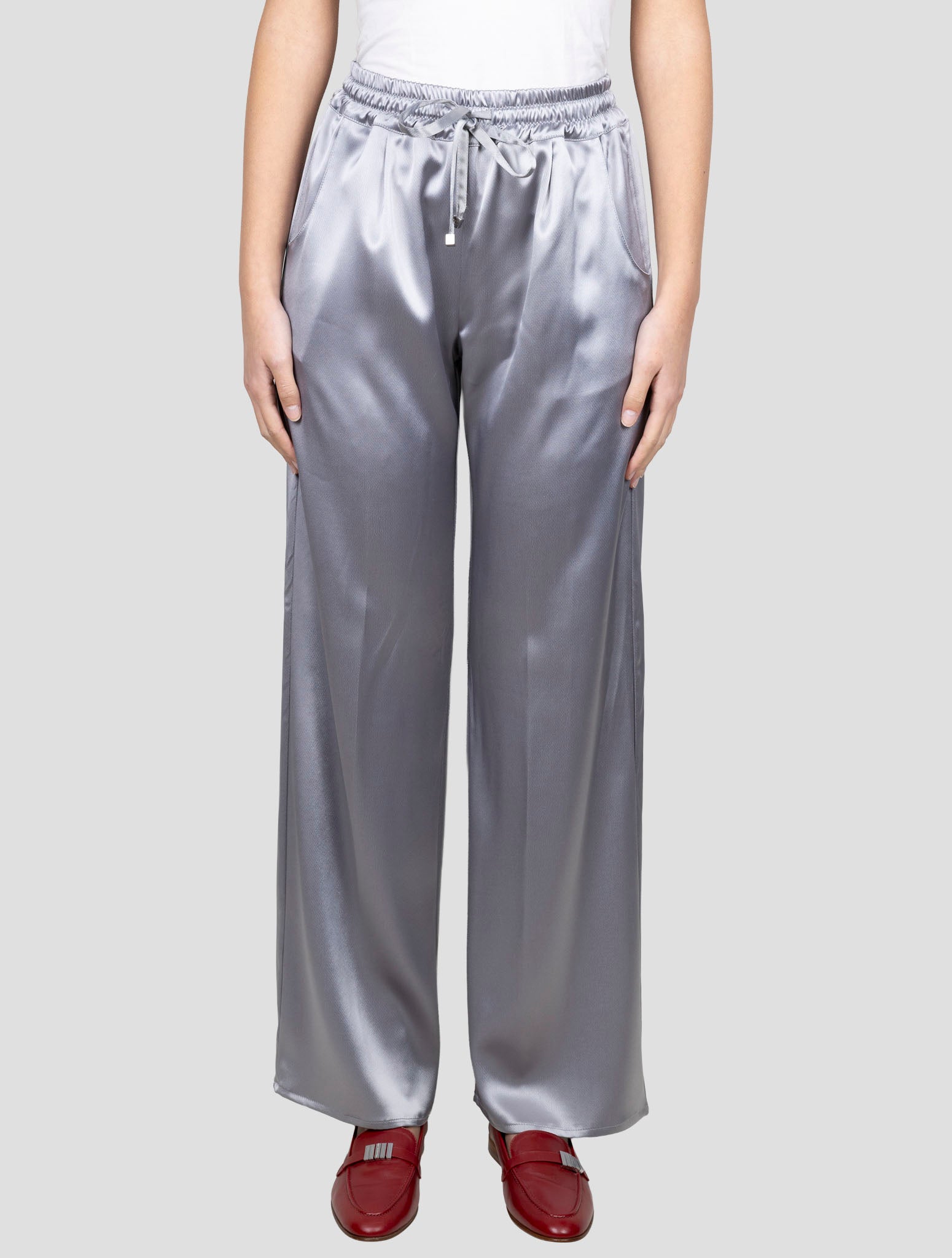 Kiton Gray Ta Pe Pants