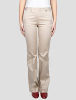 Kiton Beige Cotton Ea Pants