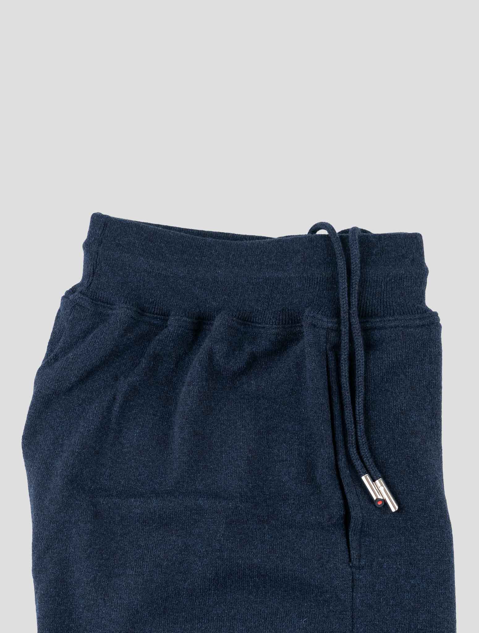 Kiton Blue Cashmere Jogging Pants