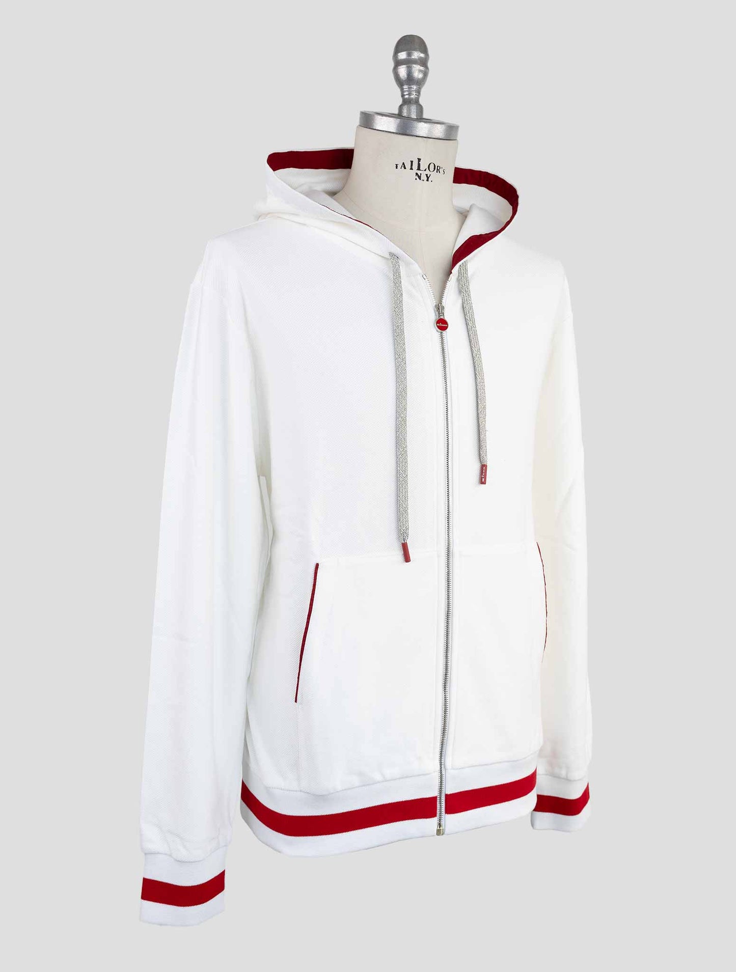 Kiton White Cotton Tracksuit